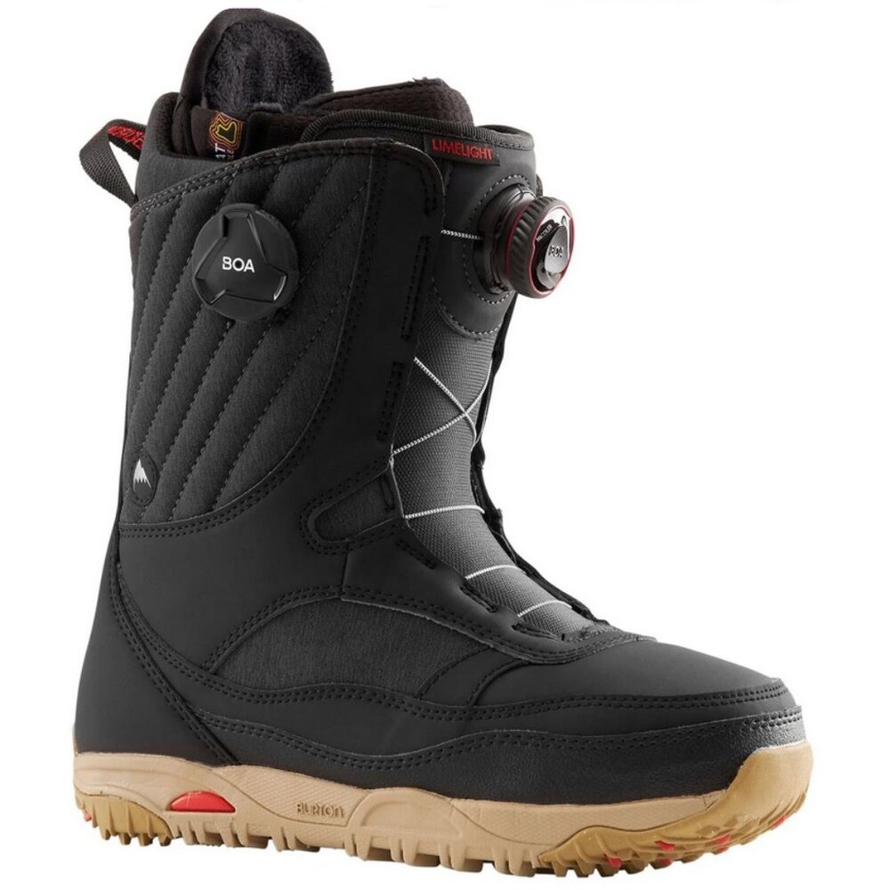 NEW in the Box $330 Burton Limelight Wide Boa Snowboard Boots!  Size 10  Black